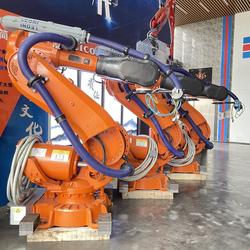 6 as Gebruikte ABB-Multifunctionele het Lassen Industriële Robot ABB6640-235/2.55 van de Robotsvlek