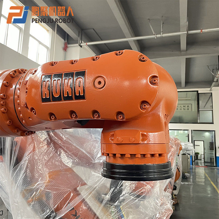 6 Gecontroleerde assen Palletizing Robot KR210 met Ethernet/IP Communicatie Protocol Gebruikte KUKA robot