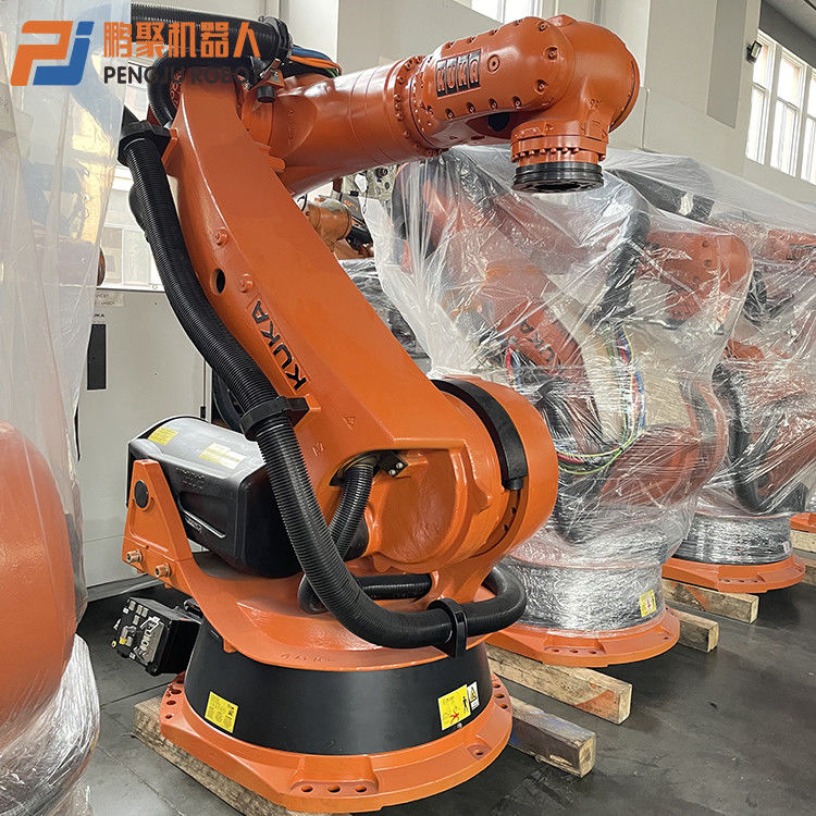 6 Gecontroleerde assen Palletizing Robot KR210 met Ethernet/IP Communicatie Protocol Gebruikte KUKA robot