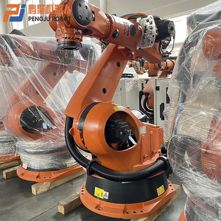 6 Gecontroleerde assen Palletizing Robot KR210 met Ethernet/IP Communicatie Protocol Gebruikte KUKA robot