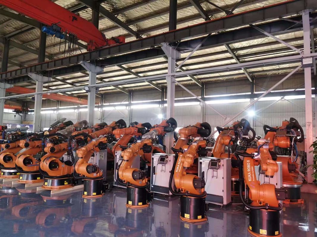 Vooraf bezet 210 kg nuttige lading Robotic Arm AC380V stroomvoorziening Kr210 Model Boren 3D Laser Vision Glasvezel Snijlaser