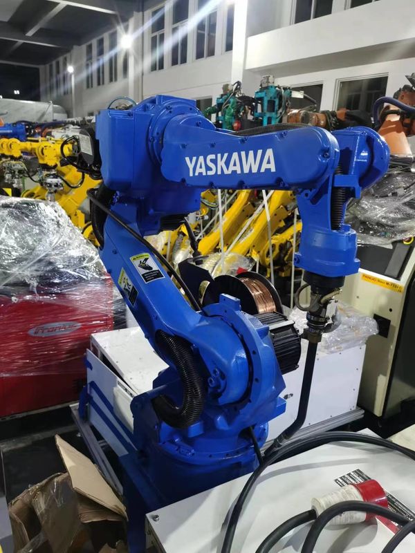 Industriële Las MA1400 Yaskawa Gebruikte Robotarm Met 3kg Nutteload Met Bestuurskast 6 Assen