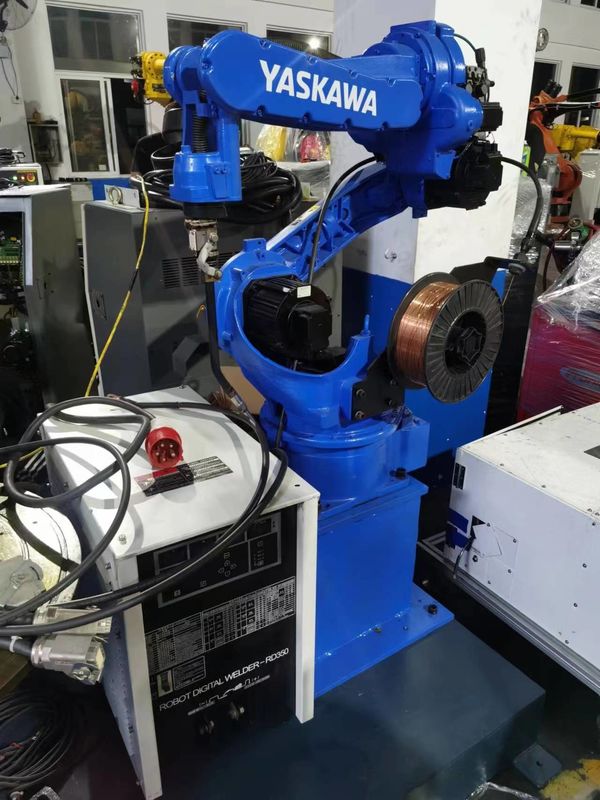Industriële Las MA1400 Yaskawa Gebruikte Robotarm Met 3kg Nutteload Met Bestuurskast 6 Assen