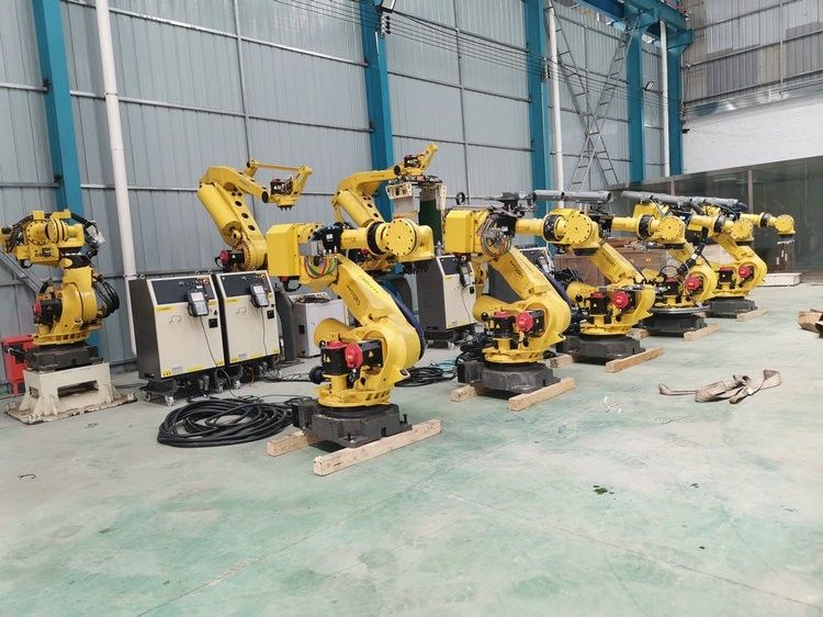 R-2000iA/165F Weldmachine voor het overbrengen van verpakkingszakken Verpakkingszakken Handelen Stapelen