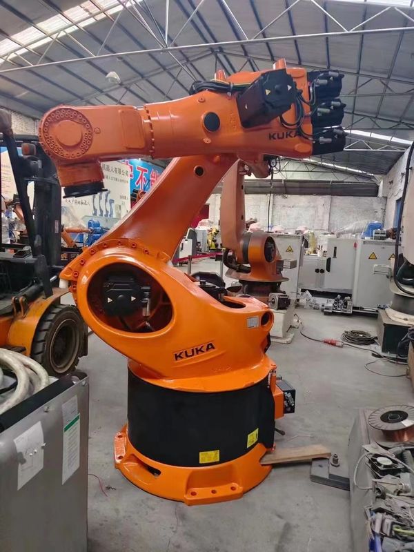 KR 510 R3080 palletiserende robot t kuka industriële 6-assige mechanische arm en 500 kg nuttige lading industriële robot De KUKA KR 510 R3080-robot is een 6-assige robotarm die een nuttige lading van 510 kg en 3076 mm biedt