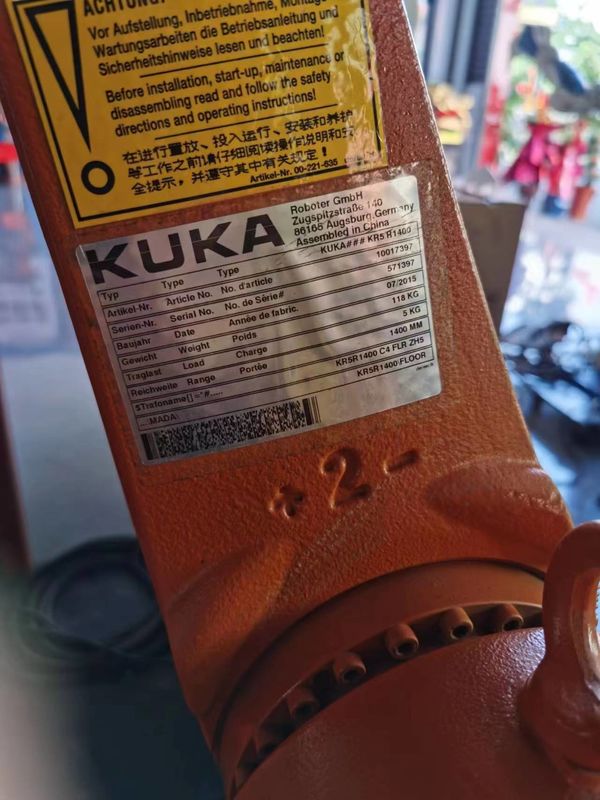 KUKA KR5 R1400 KRC4 Verwerking van onderdelen, meting, montage van onderdelen, lijm - lijmbinding, booglassen