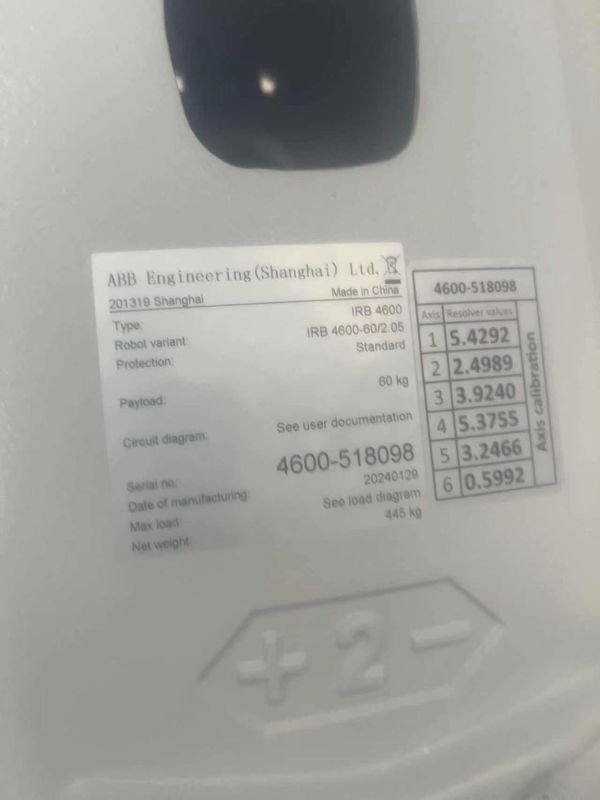 Nieuwe ABB IRB6700 M2004 200/2.60 Tenden van de pers, palletisatie, laden van onderdelen, bewerking van onderdelen, meting,