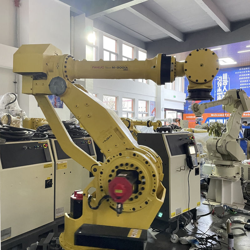Vloerstaande Gebruikte ABB Robots Bieden Mechanische Aandrijvingsmodus en 1450 mm Werkbereik Geoptimaliseerd voor Productieprestaties