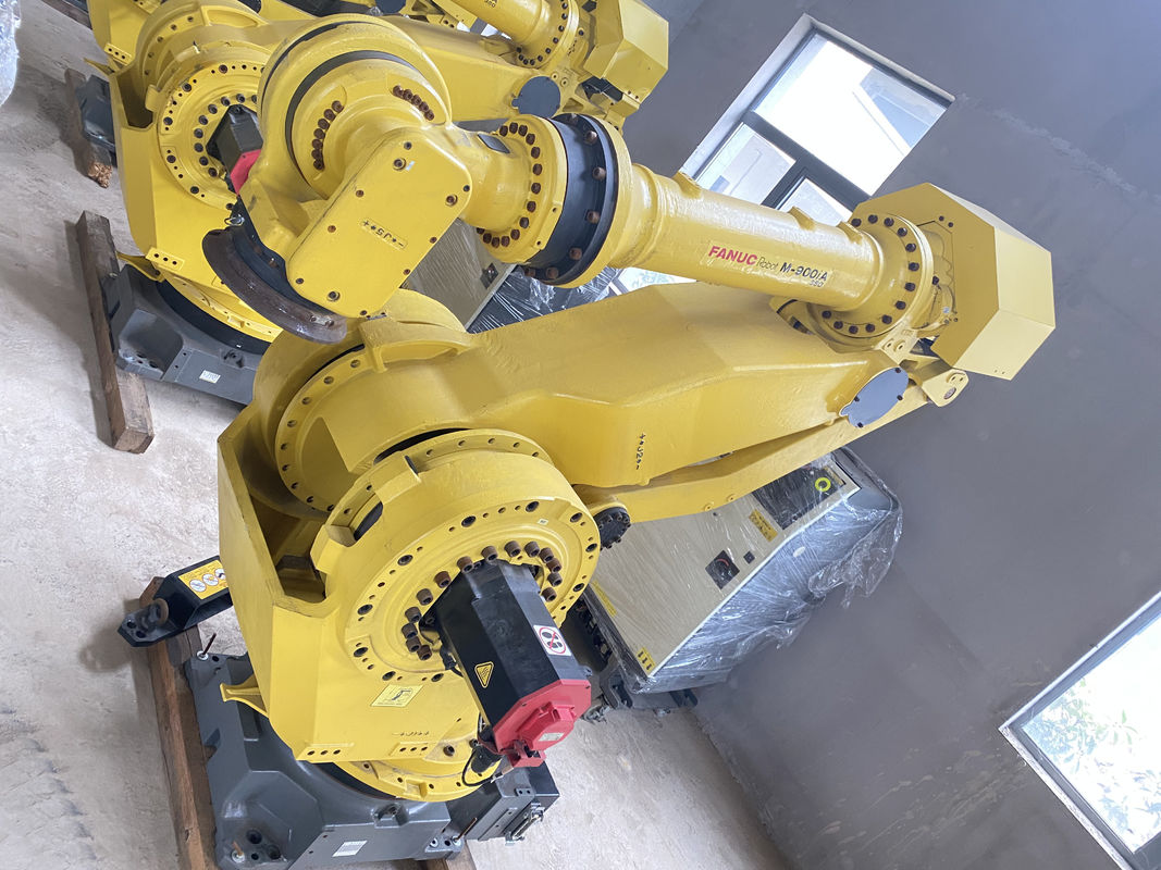 Online service Gebruikte robotarm met werkbereik 1373 mm Duurzame aluminiumcomponenten ontworpen voor automatiseringsprocessen