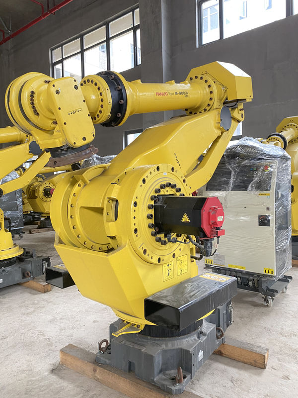 Fanuc M-900iA 350 Gebruikte robots 6 assen 2655mm Reach R30iA Controller Perfect voor palletiseren en meer