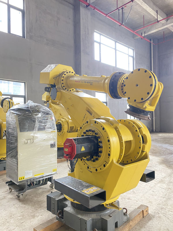 Fanuc M-900iA 350 Gebruikte robots 6 assen 2655mm Reach R30iA Controller Perfect voor palletiseren en meer