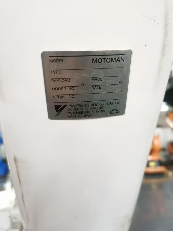 2061mm Reach CR50 XRC 50kg Nutteload Motoman boog lassen robot voor pers Tending en laden / lossen van onderdelen
