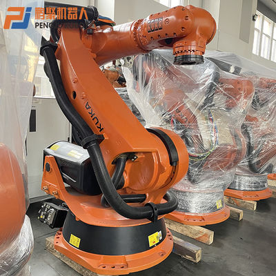Gebruikte KUKA-Robotkr210 Autodelen die Palletiserend de Controlekabinet behandelen van het Robotwapen C2