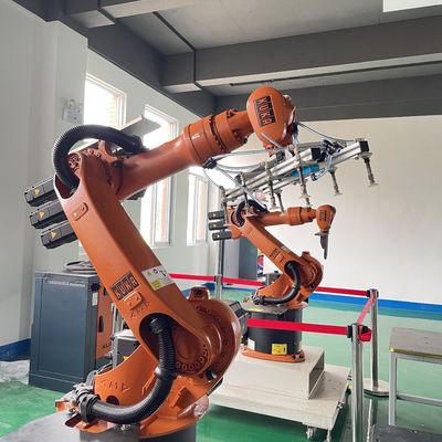 1611mm Reach Pelletizing Robot Floor Mounted Automation Equipment, Flux Core Welding Robots, Machine Loading Robots