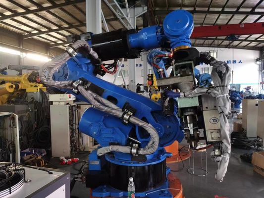 2650mm Bereik en herhaalbaarheid ±0,2mm Automatische pleklassenmachine Yaskawa ES200D voor industriële lassen / palletiseren