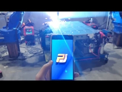 Het gebruikte het Schilderen van MOTOMAN Yaskawa Robotlassen Behandelende Palletiseren