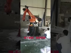 Gebruikte Industriële van het de Randmalen van ABB Houten de Robot Malende Machine ABB6640-130 3,2